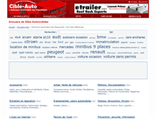 Tablet Screenshot of annuaire-auto.cible-auto.com
