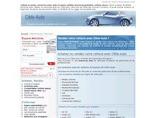 Tablet Screenshot of cible-auto.com